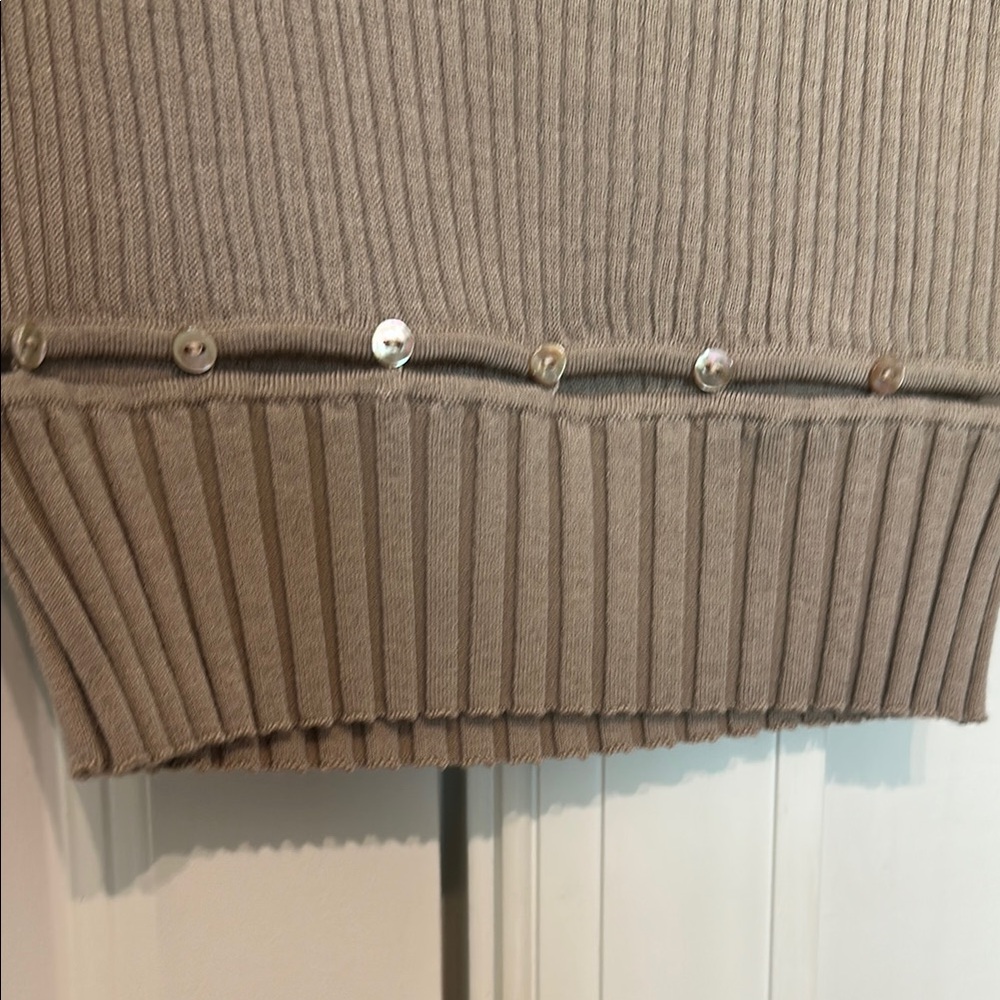 Jonathan Simkhai Ribbed Spring Sweater - Picture 2 of 4